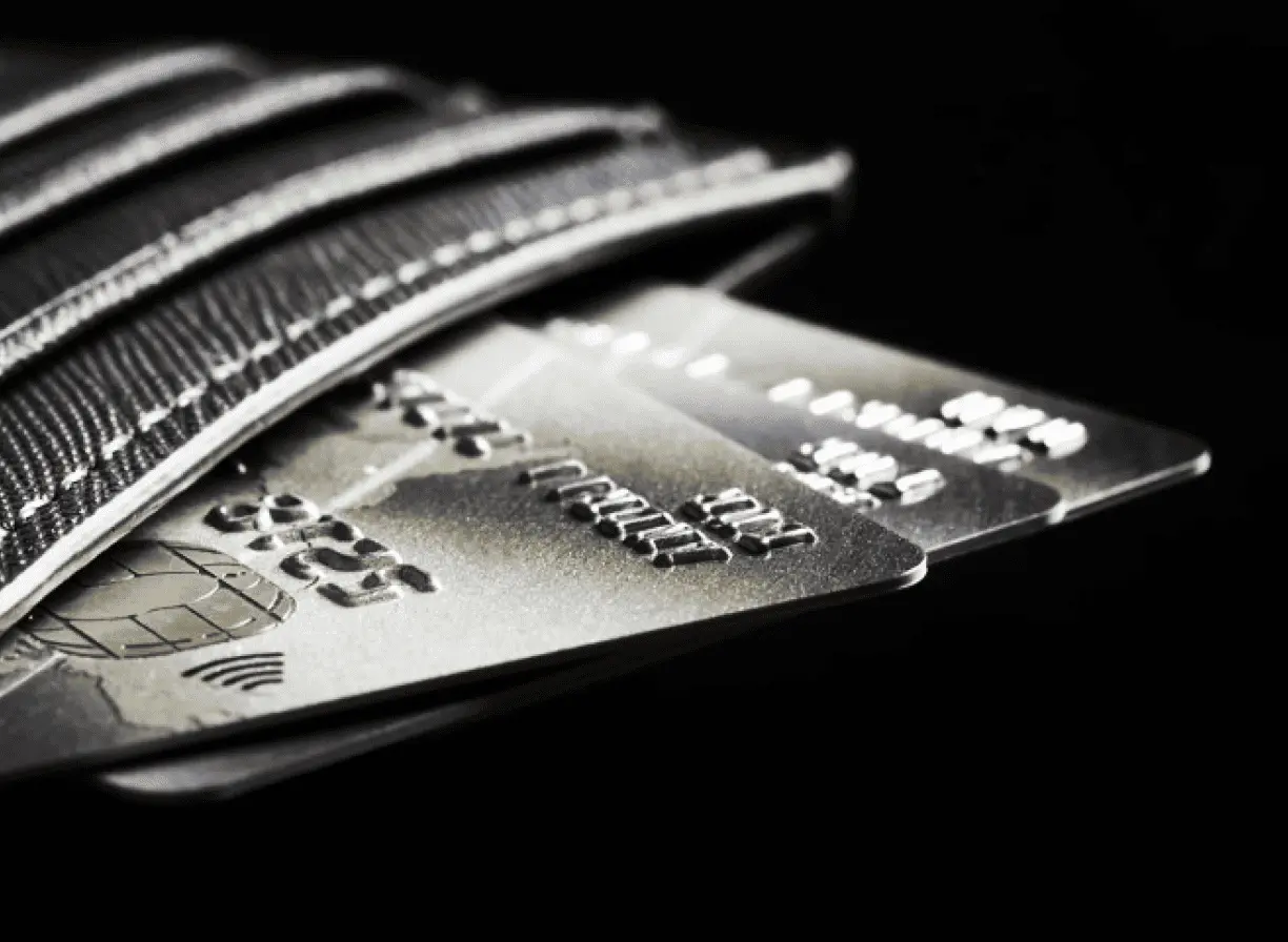 credit cards in wallet